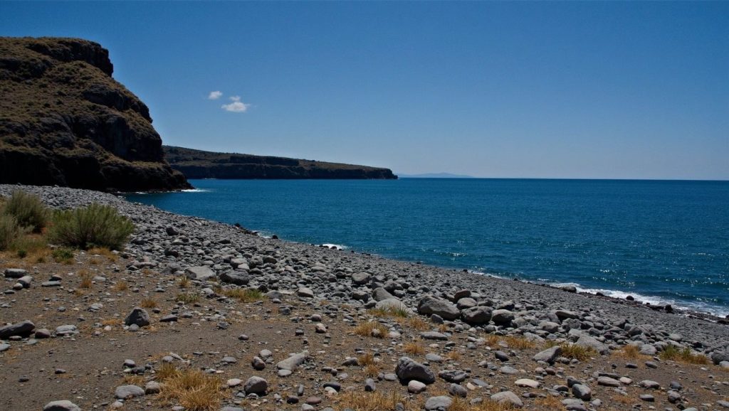 Entorno natural de Playa de Tapahuga en La Gomera