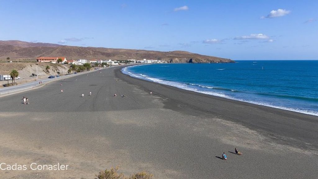 Arena volcánica de Playa de Tarajalejo, Gran Tarajal (Fuerteventura)
