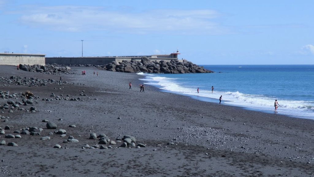 Playa de Tarajales en Tazacorte (La Palma)
