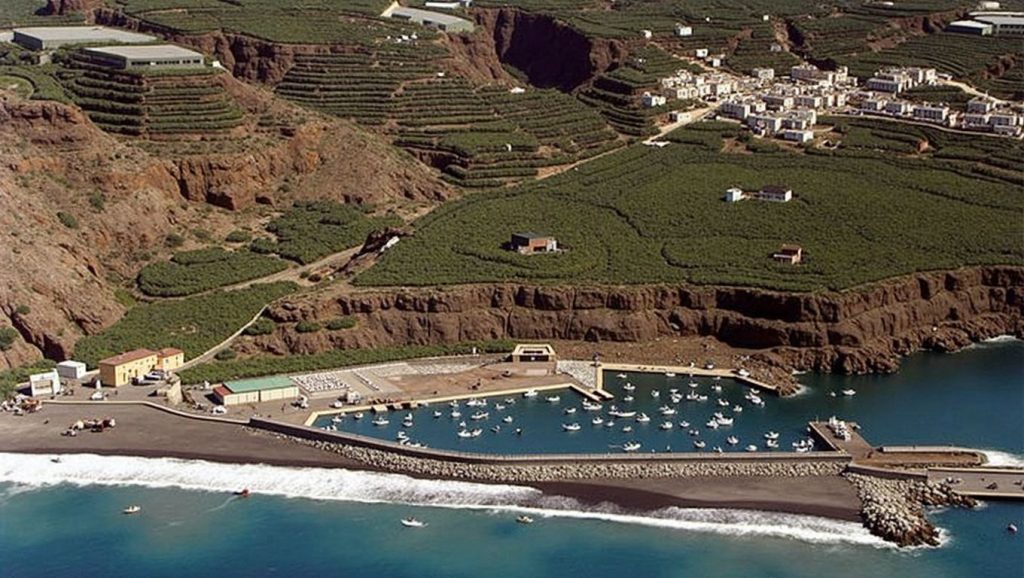 Panorámica de Playa de Tarajales, La Palma