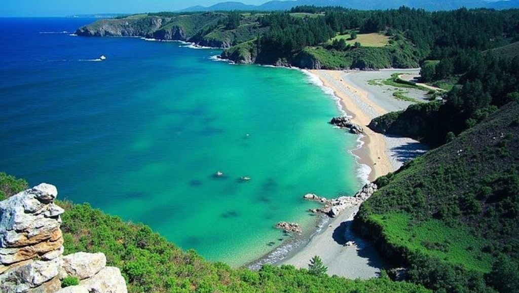 Playa de Taurán en Asturias (Asturias)