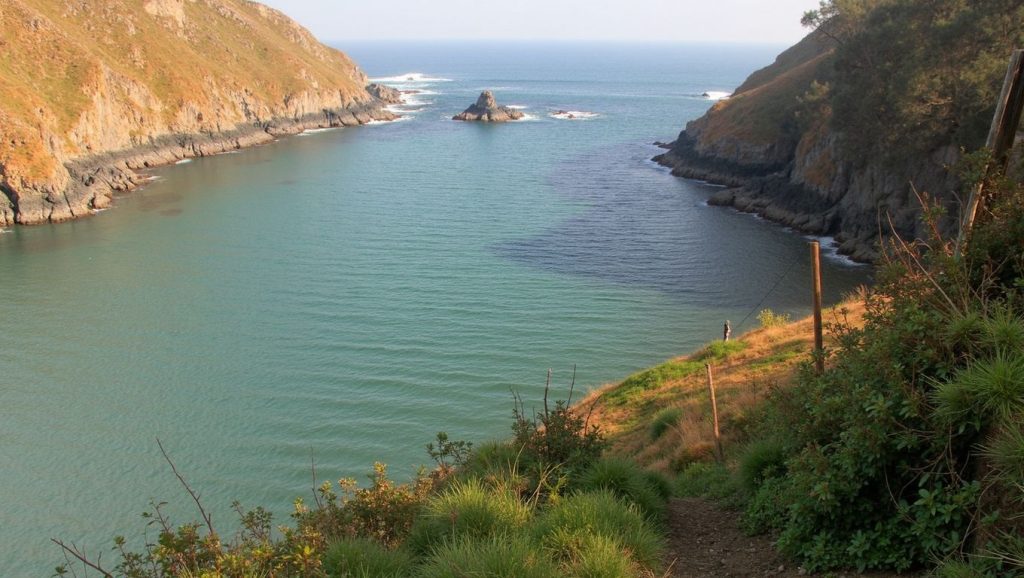 Panorámica de Playa de Taurán, Asturias