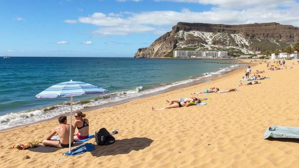 Panorámica de Playa de Tauro, Gran Canaria