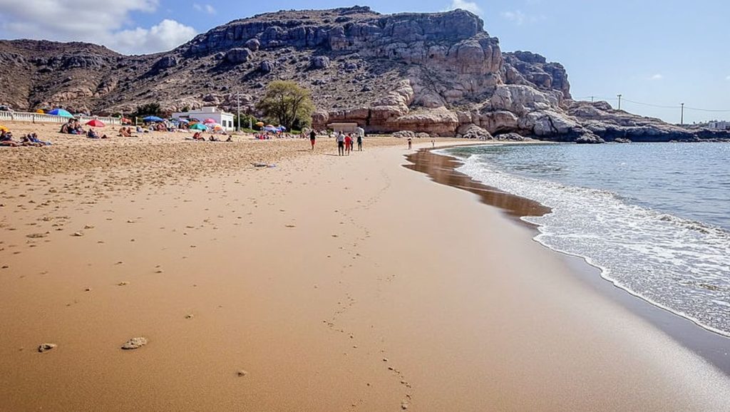 Entorno natural de Playa de Tauro en Gran Canaria
