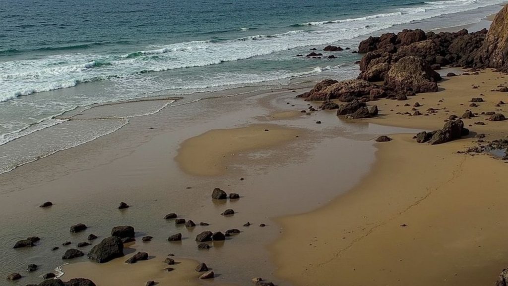 Entorno natural de Playa de Tebeto en Fuerteventura