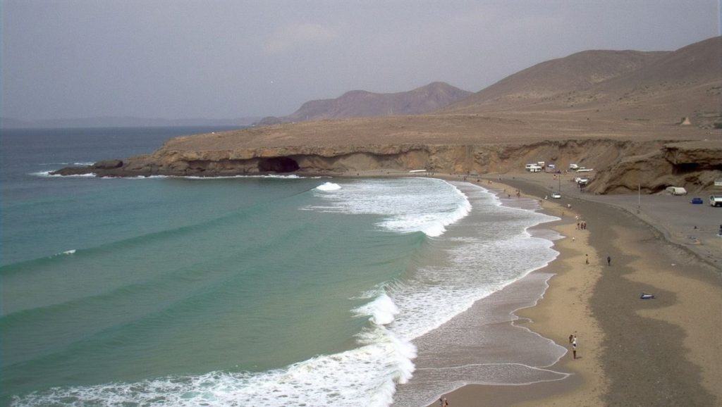 Panorámica de Playa de Terife, Fuerteventura