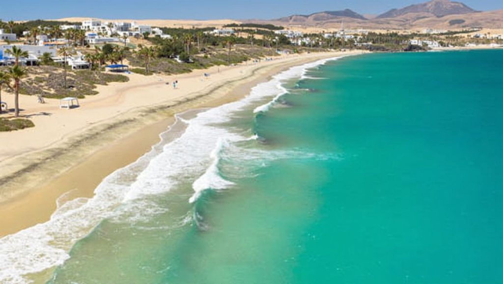 Entorno natural de Playa de Terife en Fuerteventura