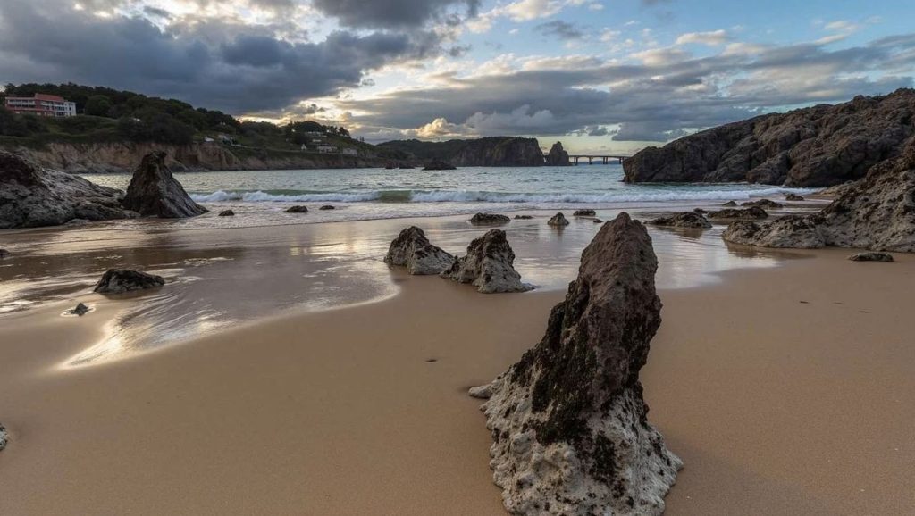 Entorno natural de Playa de Toró en Asturias