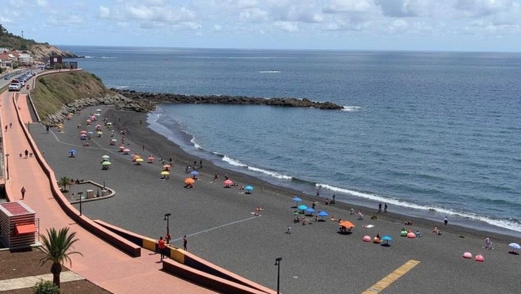 Panorámica de Playa de Toscalitos, Tenerife