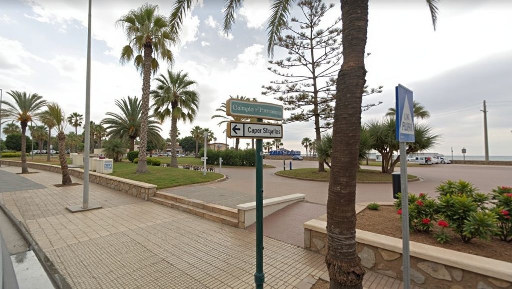 Camino de acceso a Trayamar, Vélez-Málaga, Málaga