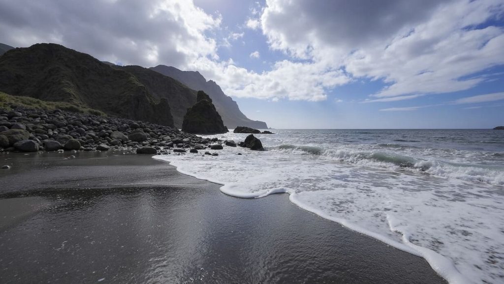 Playa de Trigo en Vallehermoso (La Gomera)