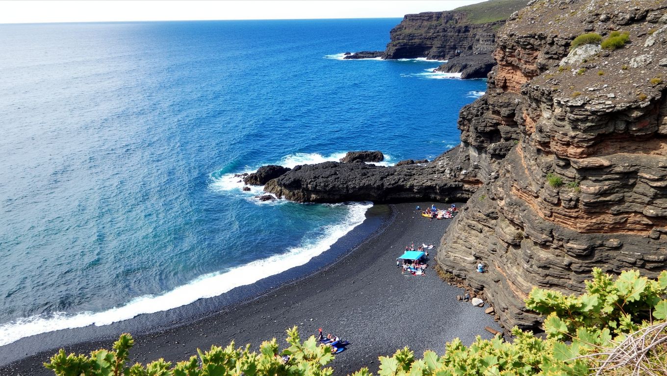Playa de Trigo (Vallehermoso, La Gomera)