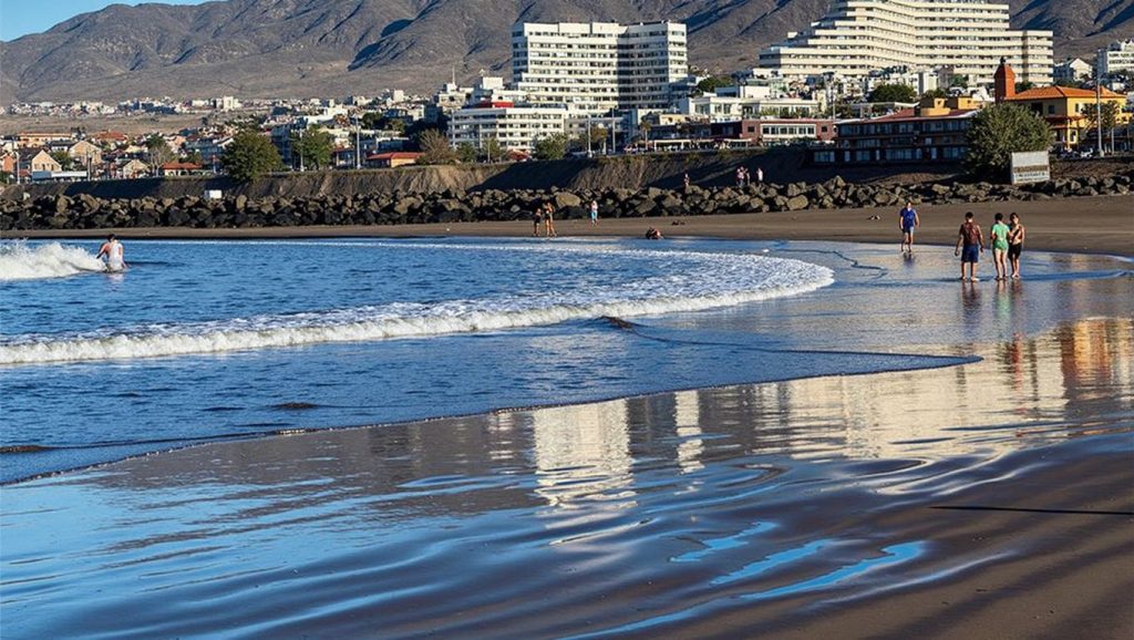 Panorámica de Playa de Troya, Tenerife