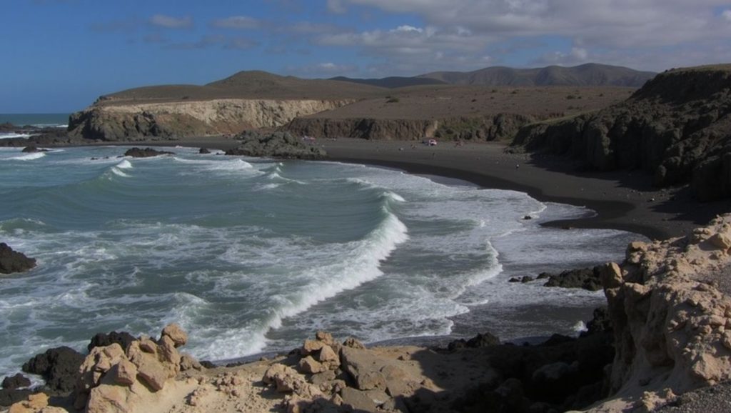 Aguas de Playa de Ugán en Pájara (Fuerteventura)