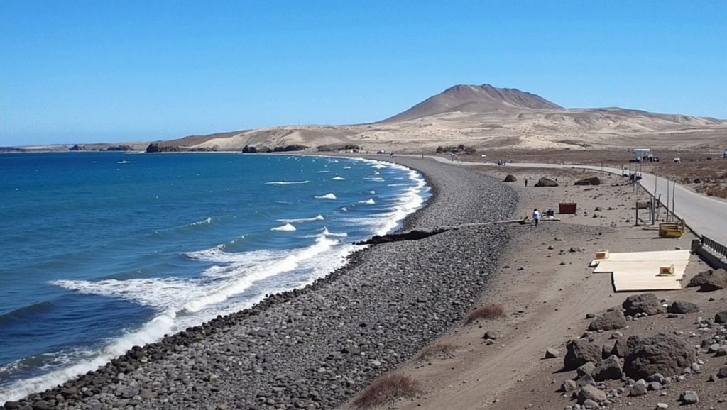 Entorno natural de Playa de Vargas en Gran Canaria