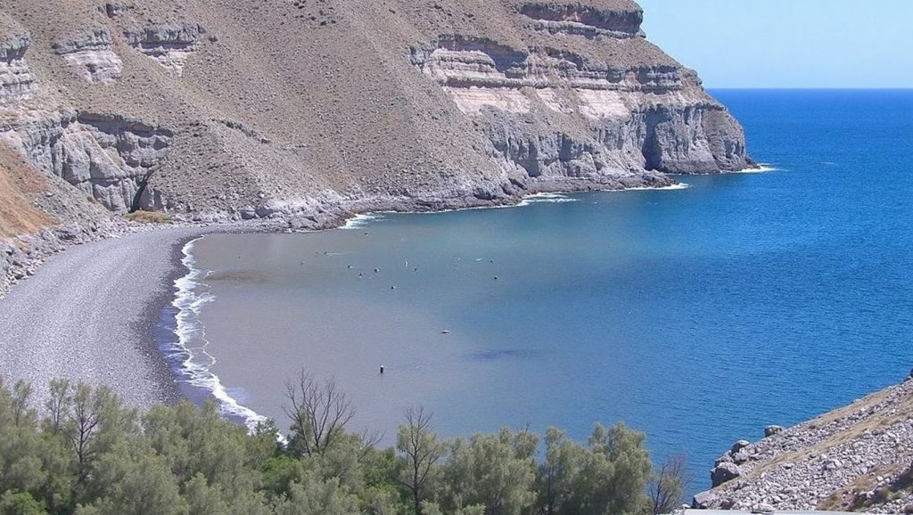 Aguas de Playa de Veneguera en Mogán (Gran Canaria)