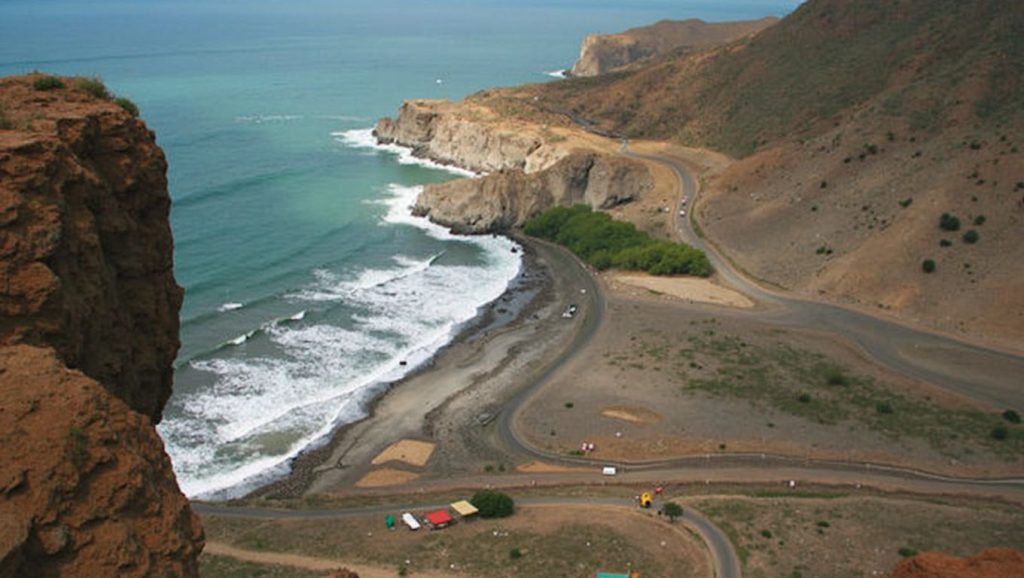 Entorno natural de Playa de Veneguera en Gran Canaria