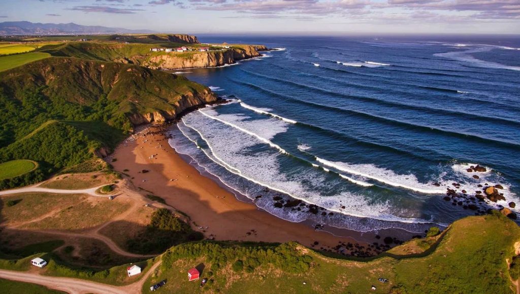 Playa de Verdicio en Asturias (Asturias)