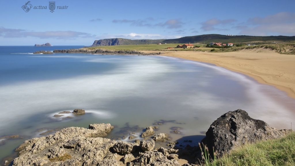 Costa de Playa de Verdicio en Asturias, Asturias
