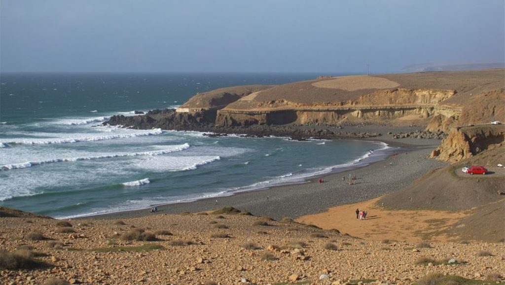 Arena volcánica de Playa de Vigocho, Pájara (Fuerteventura)