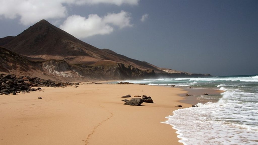 Entorno natural de Playa de Vigocho en Fuerteventura