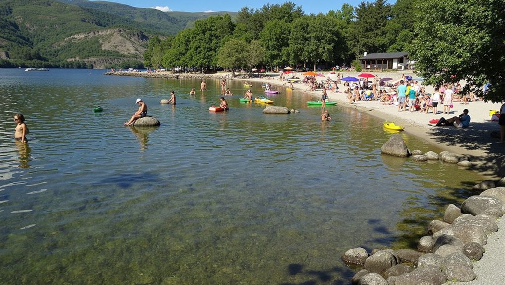 Arena de Playa de Viquiella, Galende (Zamora)