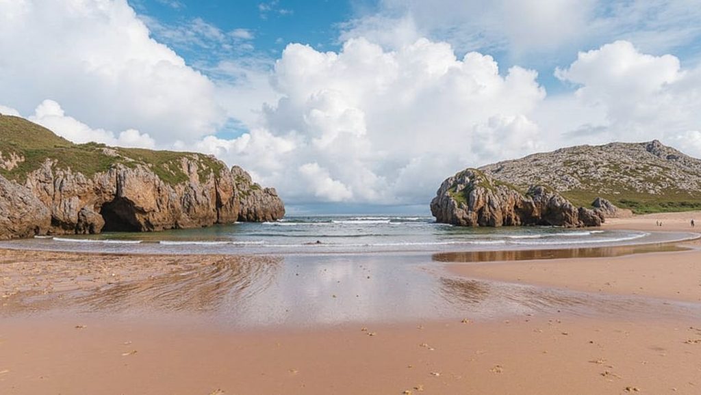 Costa de Playa de Vivigo en Asturias, Asturias