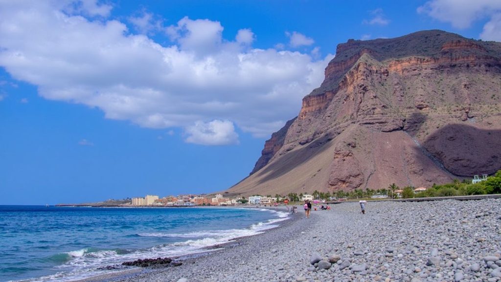 Aguas de Playa de Vueltas en Valle Gran Rey (La Gomera)