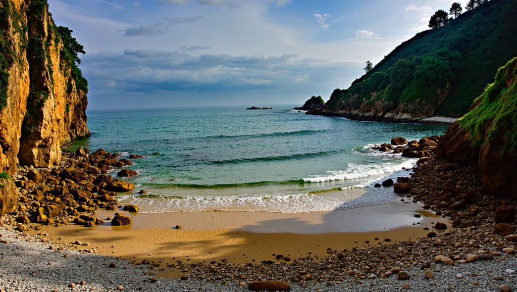 Aguas de Playa de Xilo - Veneiro en Asturias (Asturias)