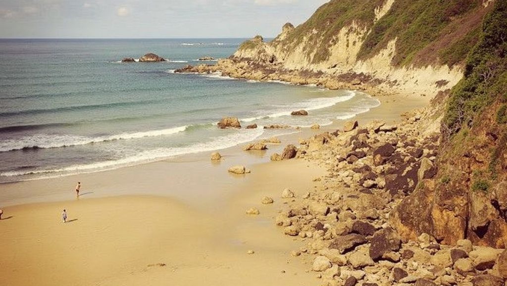 Entorno natural de Playa de Xilo - Veneiro en Asturias