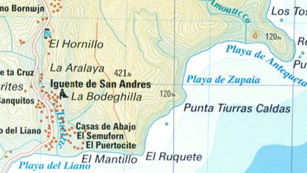 Panorámica de Playa Zapata, Tenerife