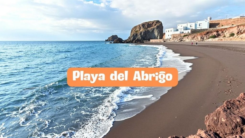 Panorámica de Playa del Abrigo, Tenerife