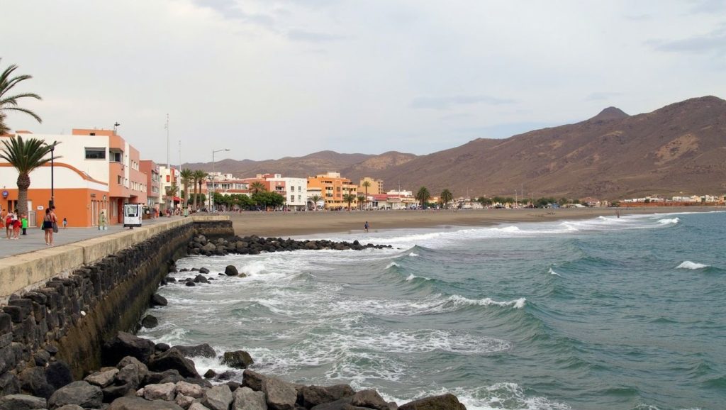 Entorno natural de Playa del Aceituno en Fuerteventura