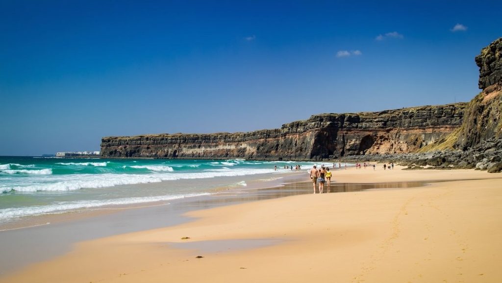 Panorámica de Playa del Águila, Gran Canaria