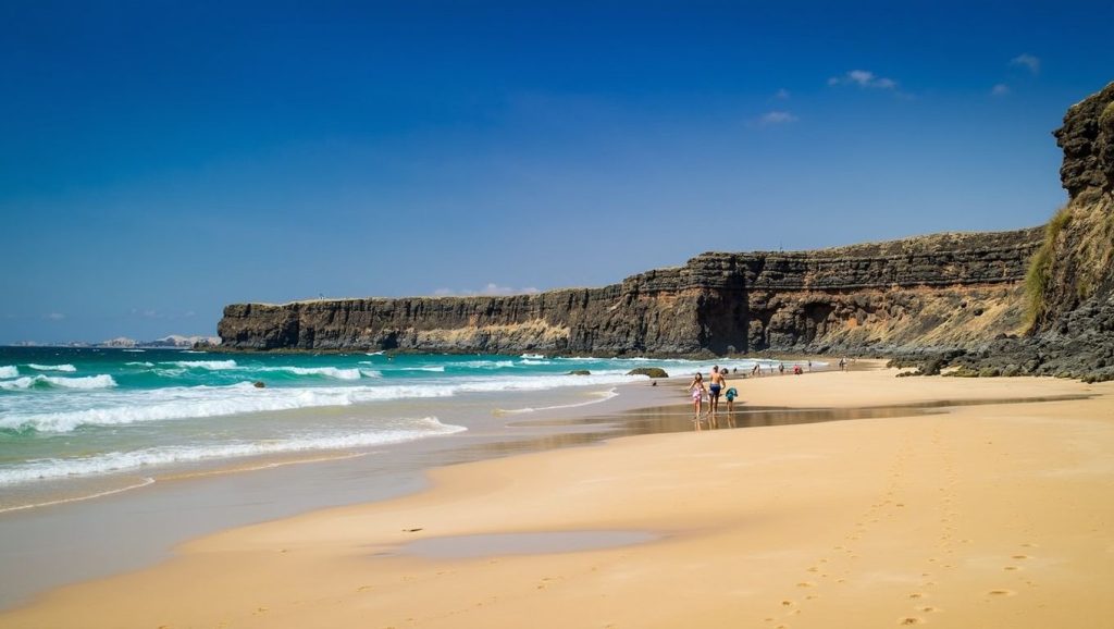 Panorámica de Playa del Águila, Fuerteventura
