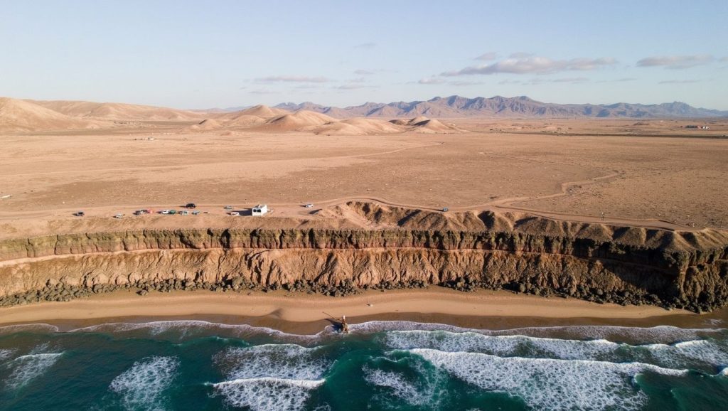 Aguas de Playa del Águila en San Bartolomé de Tirajana (Maspalomas) (Gran Canaria)