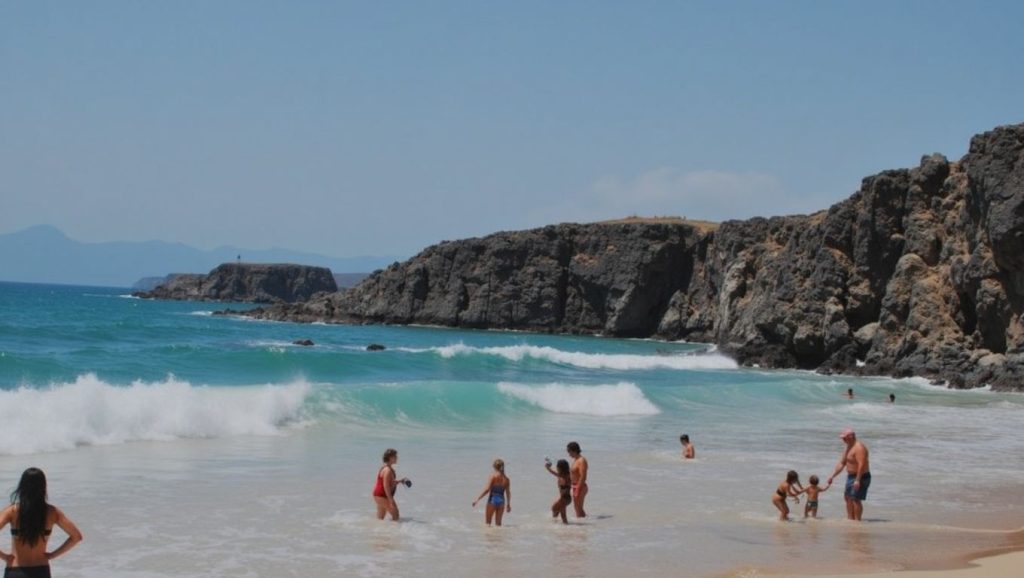 Entorno natural de Playa del Aljibe en Fuerteventura