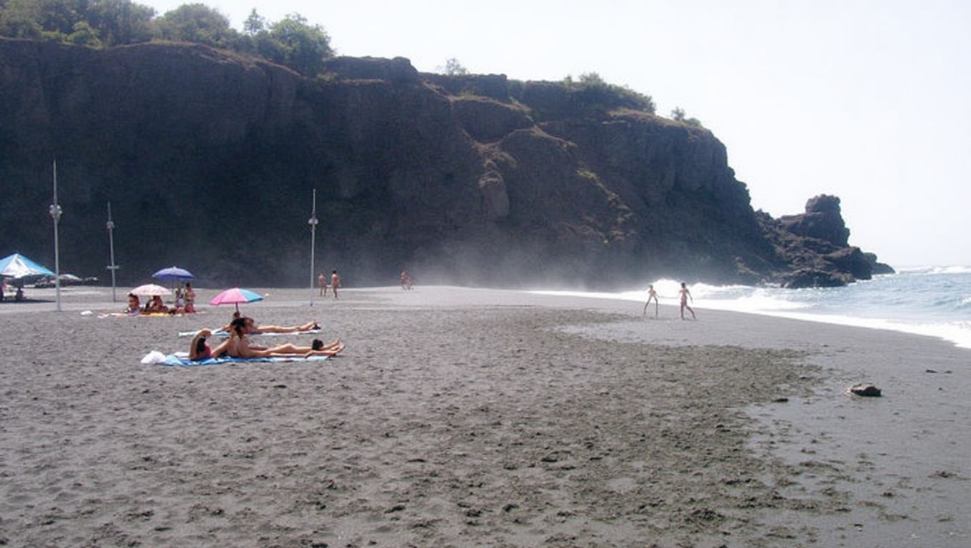 Playa del Ancón Grande (Vallehermoso, La Gomera)