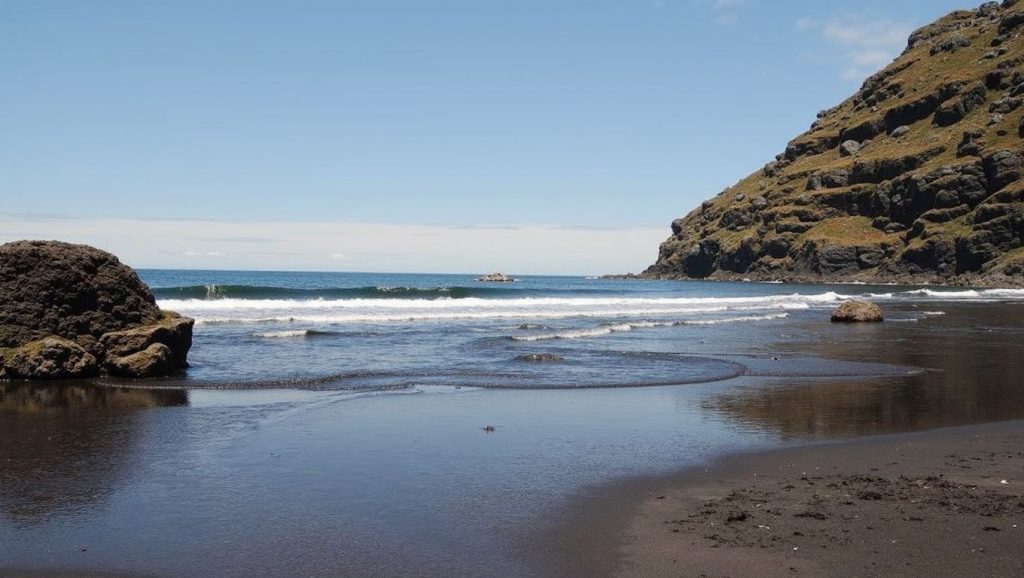 Entorno natural de Playa del Ancón Grande en La Gomera