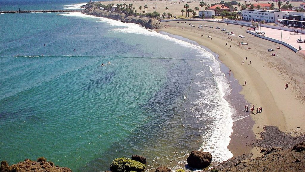 Aguas de Playa del Burrero en Ingenio (Gran Canaria)