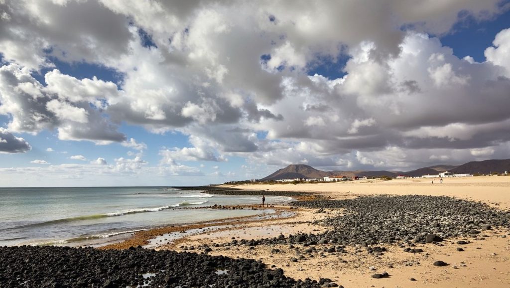 Panorámica de Playa del Burro, La Palma