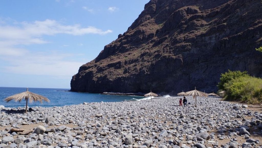 Arena volcánica de Playa del Cabrito, San Sebastián de la Gomera (La Gomera)
