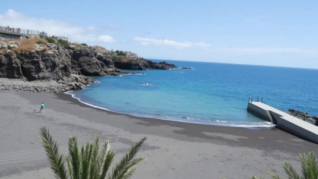 Panorámica de Playa del Callao, Tenerife