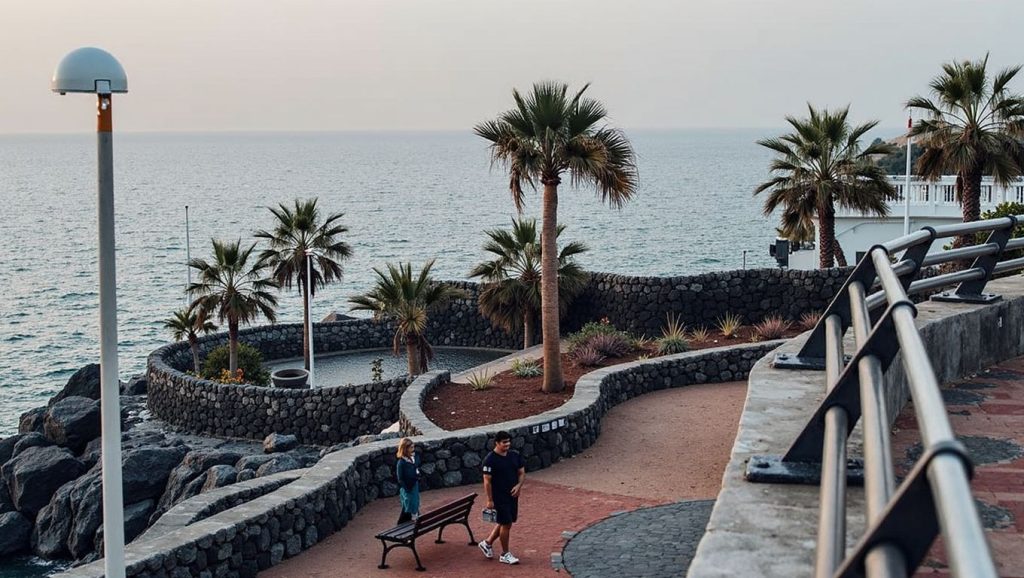 Aguas de Playa del Callao en Arona (Tenerife)