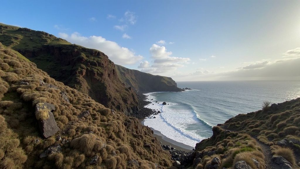 Aguas de Playa del Callejoncito en Garafía (La Palma)