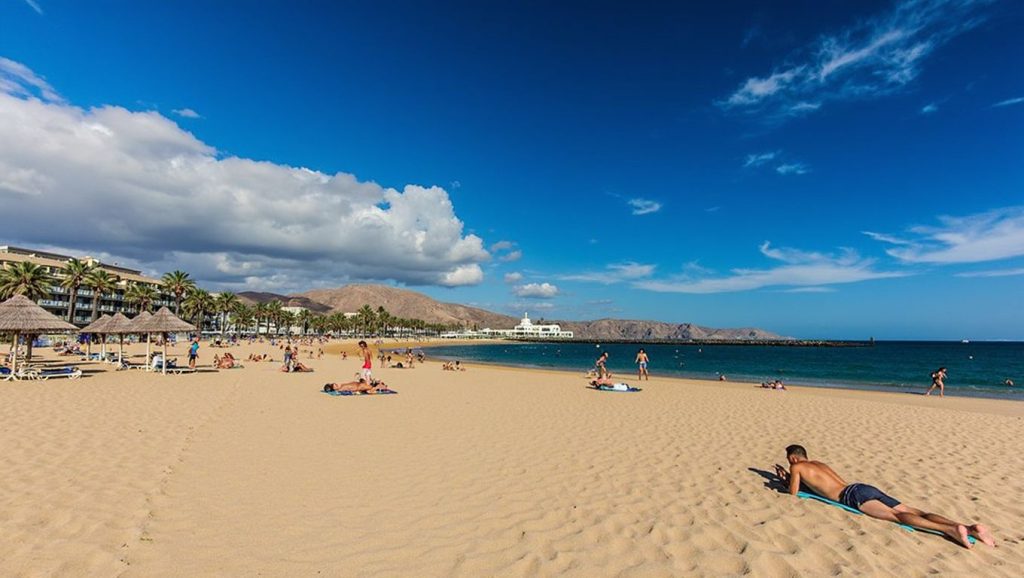 Panorámica de Playa del Camison, Tenerife