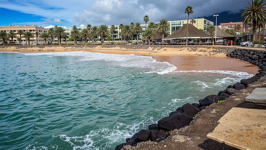 Arena volcánica de Playa del Camison, Arona (Tenerife)