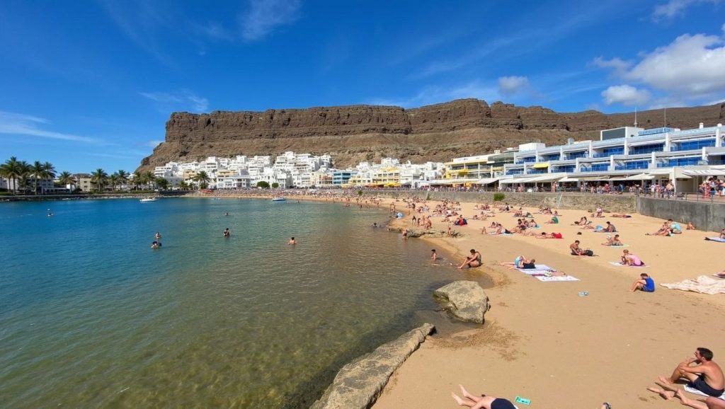Playa del Cerrillo en Mogán (Gran Canaria)