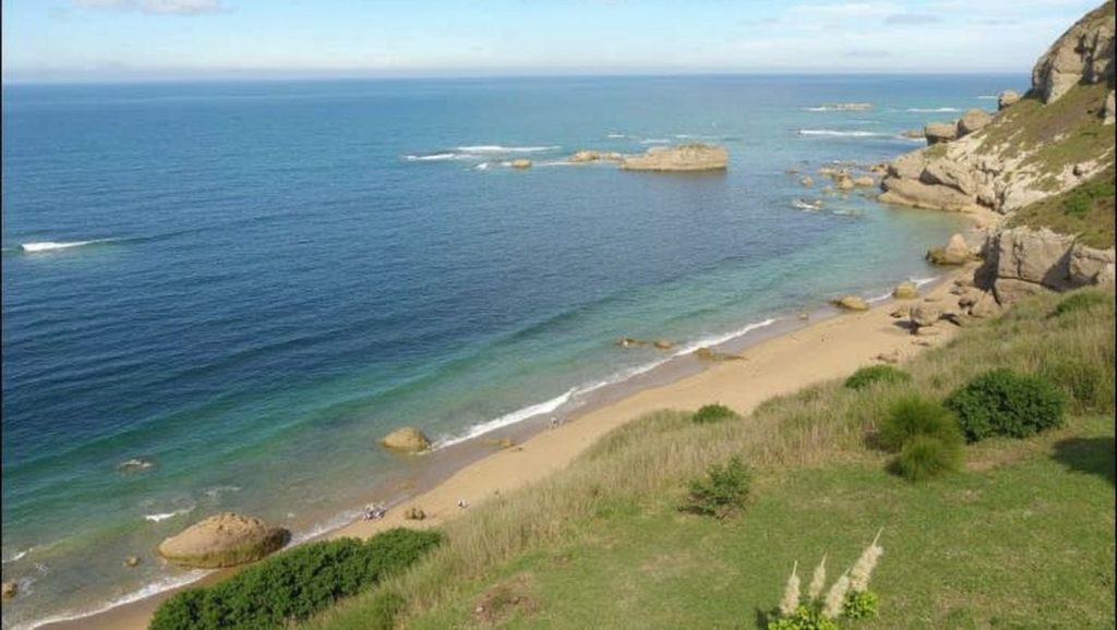 Aguas de Playa del Cervigón en Asturias (Asturias)
