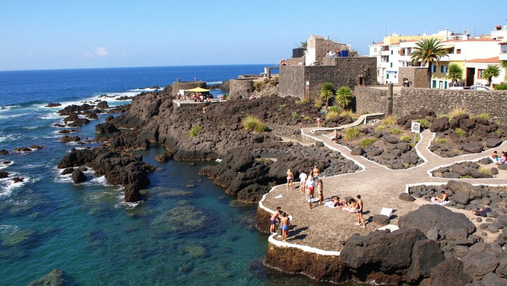 Arena de Playa del Chatarrero, Garachico (Tenerife)